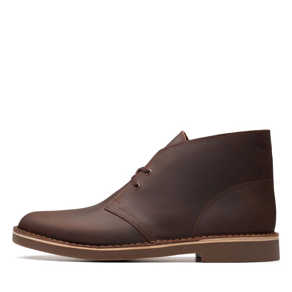 Clark's Men's Bushacre 2 Chukka Boot - Dark Brown, Size 7.5 Wide