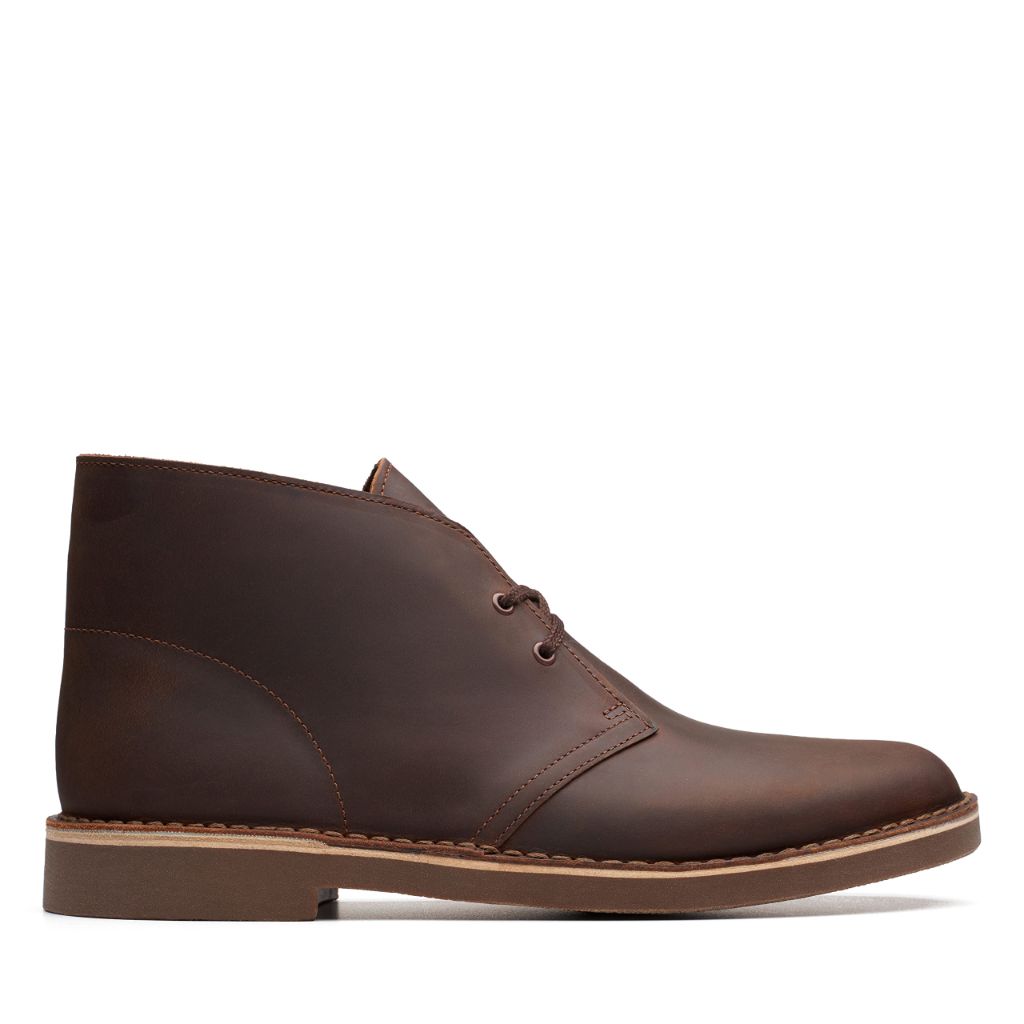 Clark's Men's Bushacre 2 Chukka Boot - Dark Brown, Size 7.5 Wide