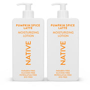 Native Moisturizing Body Lotion - Pumpkin Spice Latte, 16.5 fl. oz. (2 Pack)
