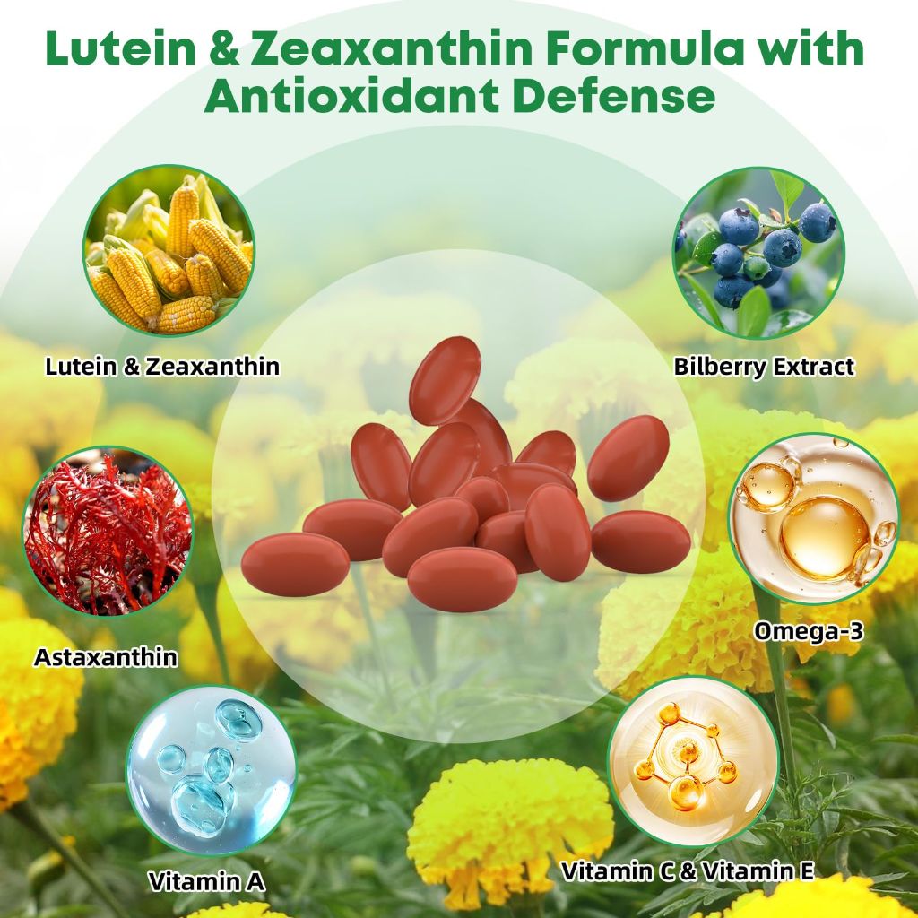 Healliance Lutein Zeaxanthin 40mg - 90 Softgels