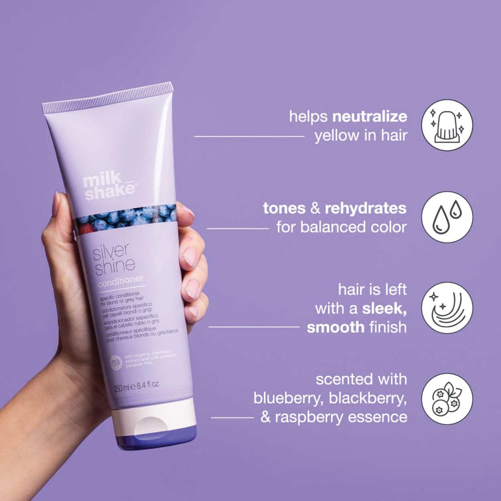 Milk_Shake Silver Shine Conditioner - 8.4 fl. oz.