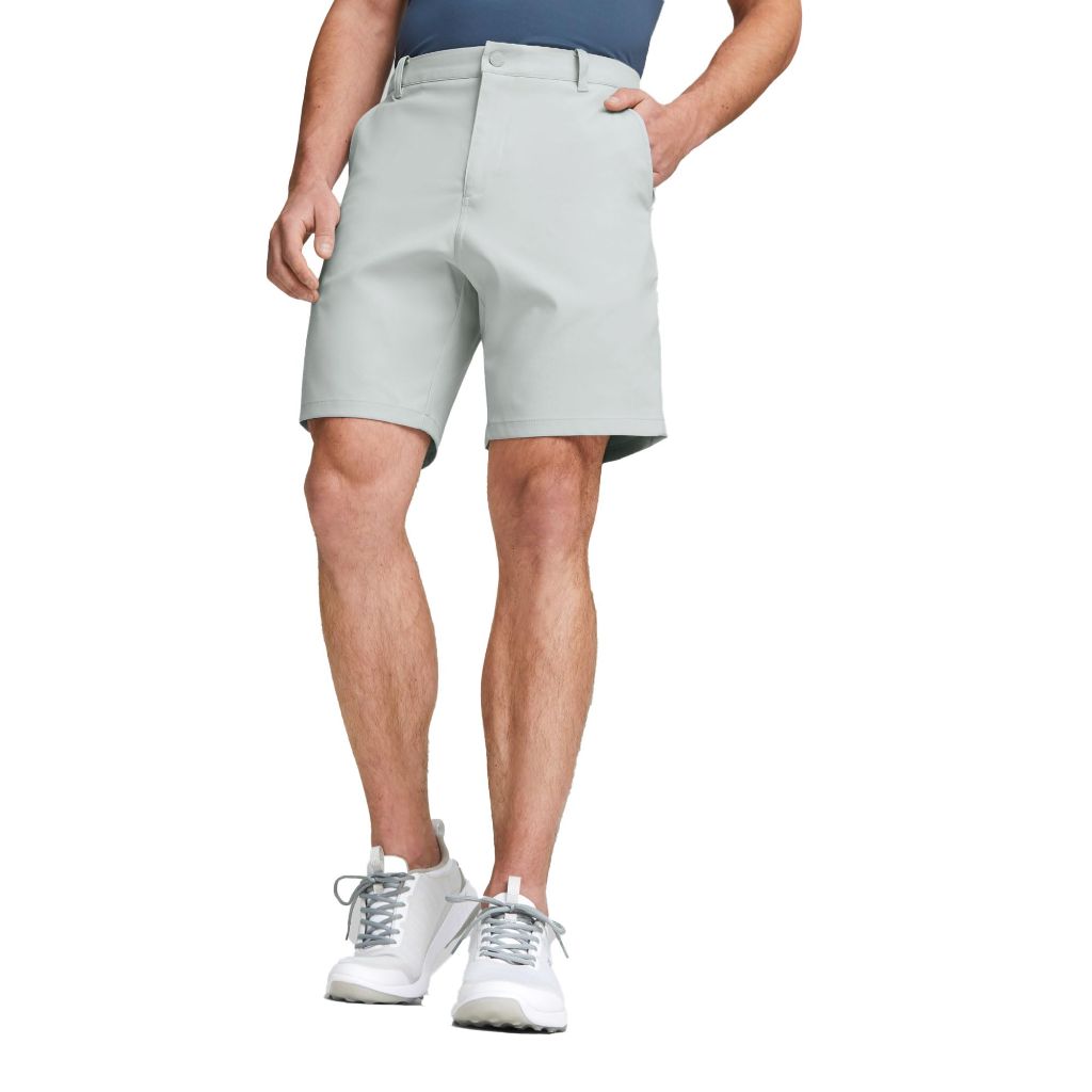 Puma Golf Men's Dealer 8" Shorts - Ash Gray, 32W