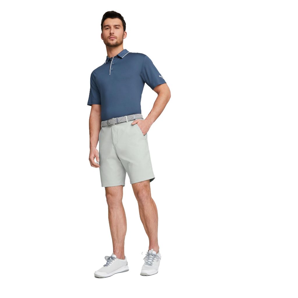 Puma Golf Men's Dealer 8" Shorts - Ash Gray, 32W