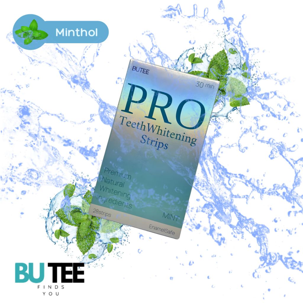 Butee Pro Teeth Whitening Strips – 28 Strips (14 Treatments)