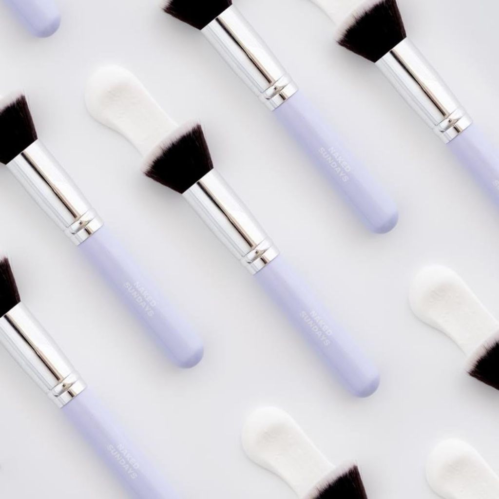 Naked Sundays SPF BFF Brush SPF Applicator Brush - Purple