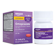 Amazon Basic Care Omeprazole Delayed Release Tablets 20mg - 14ct.
