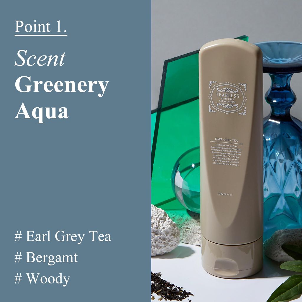 Teabless Earl Grey Tea Jam Facial Peeling Scrub - 8.11 oz.
