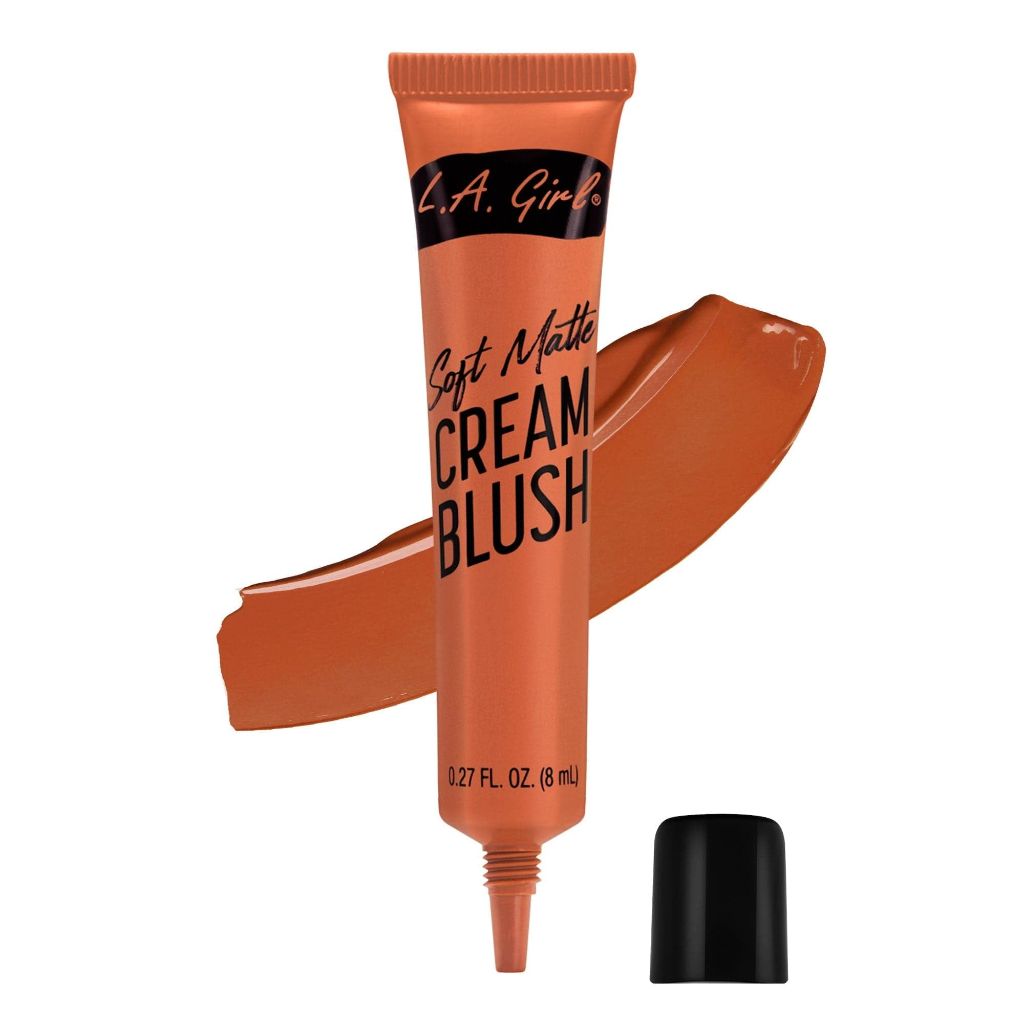 L.A. Girl Soft Matte Cream Blush - Blissful (GBL443), 0.27 fl. oz.