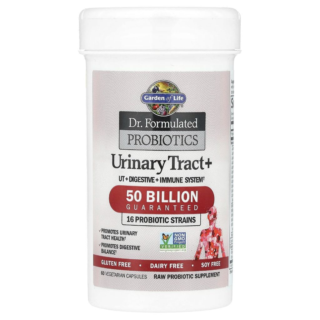 Garden of Life Dr. Formulated Probiotics Urinary Tract+ - 60 Capsules