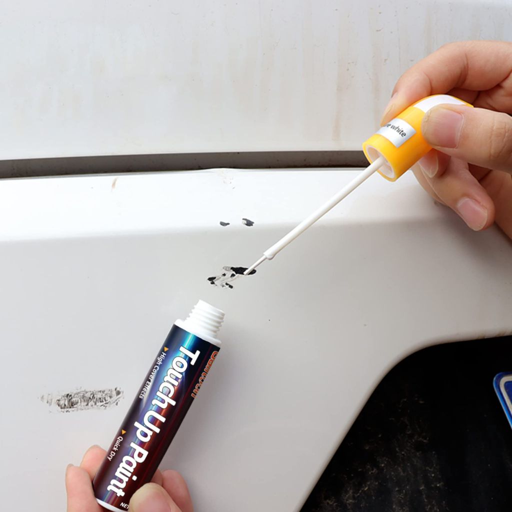 Galitoon Automotive Touch Up Paint - Pure White, 0.8 fl. oz.