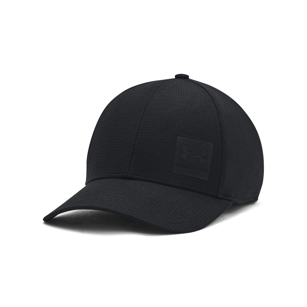 Under Armour Men's Iso-Chill ArmourVent Stretch Fit Hat, (002) Black - size X-Large/XX-Large