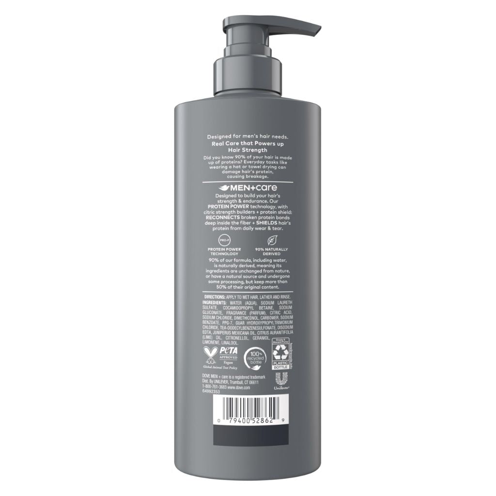 Dove Men+Care 2-in-1 Shampoo and Conditioner - Lime & Cedarwood, 18 fl. oz.