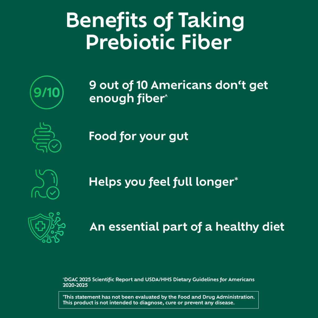Benefiber Prebiotic Fiber Supplement Powder - Unflavored, 28 Sticks