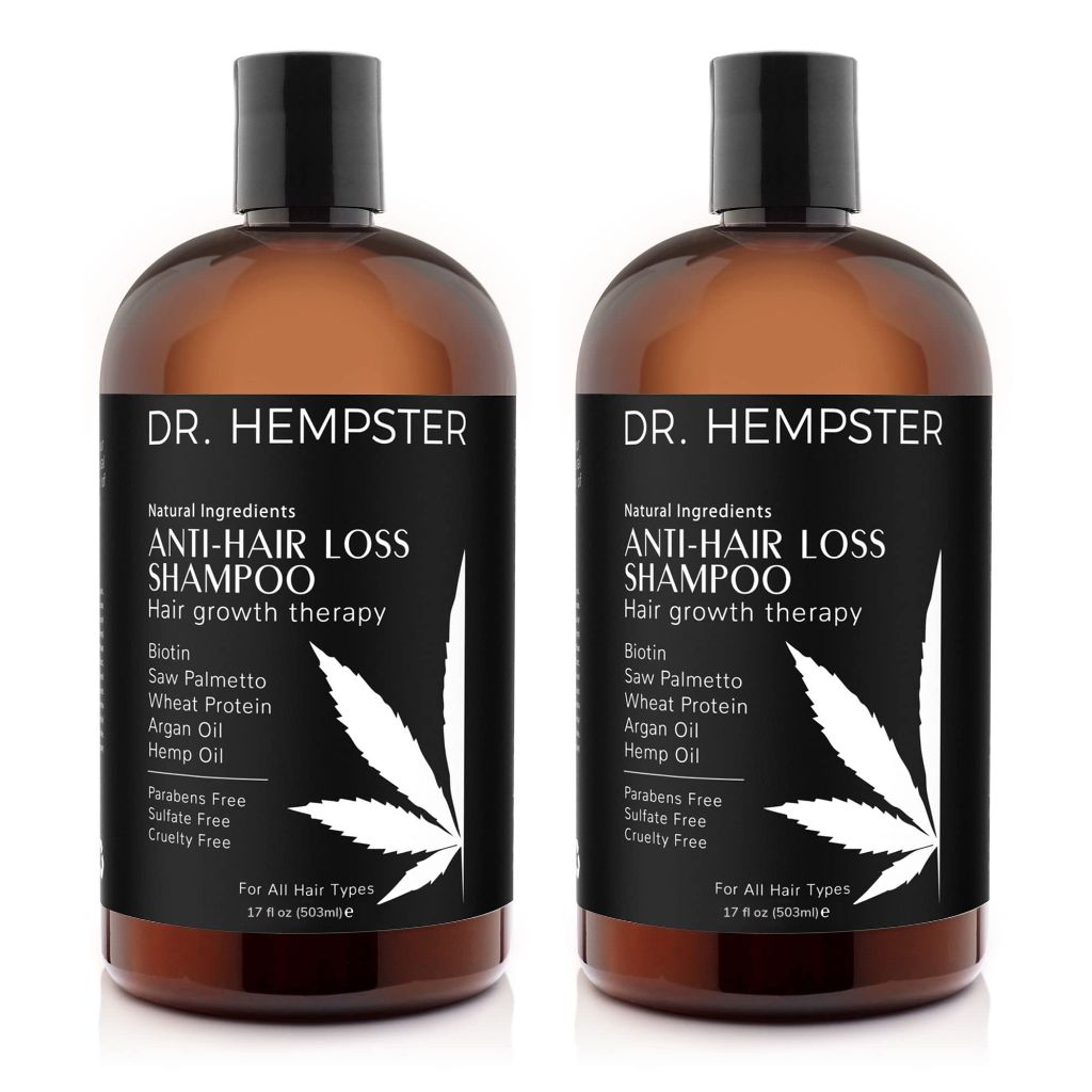 Dr. Hempster Biotin & Hemp Thinning Hair and Hair Loss Treatment Shampoo - 17 fl. oz. (2 Pack)