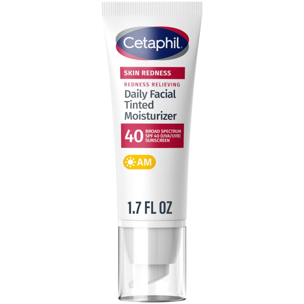 Cetaphil Redness Relieving Daily Facial Tinted Moisturizer SPF 40 - 1.7 fl. oz.