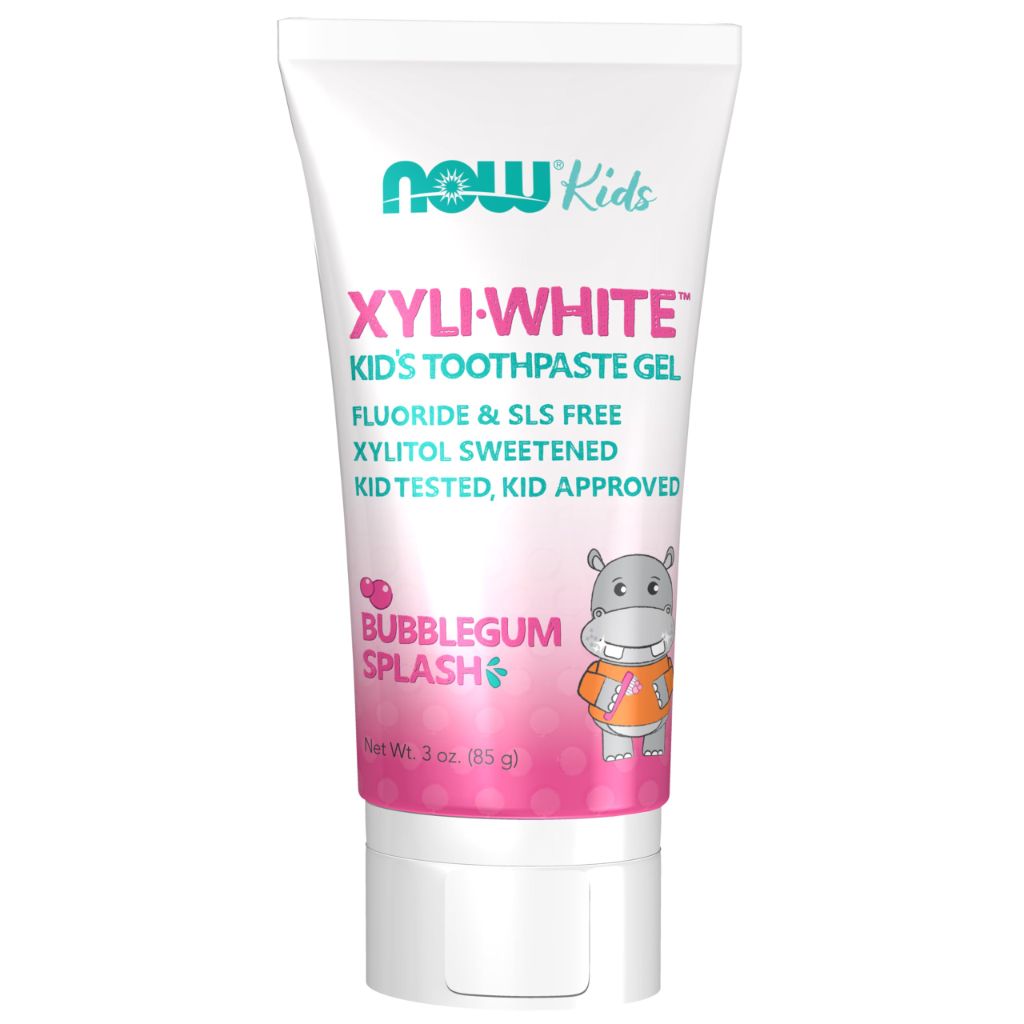 Now Kids Xyliwhite Kid's Toothpaste Gel - Bubblegum Splash, 3oz.