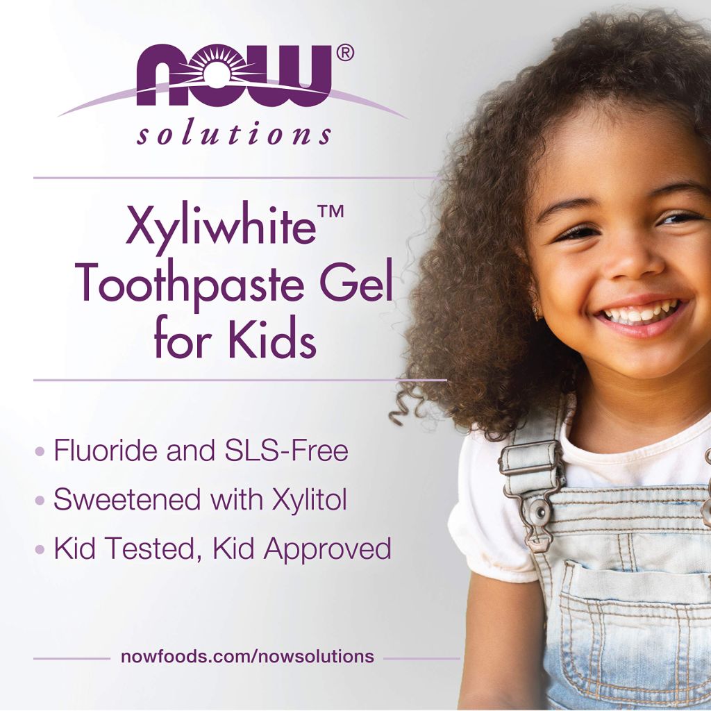 Now Kids Xyliwhite Kid's Toothpaste Gel - Bubblegum Splash, 3oz.