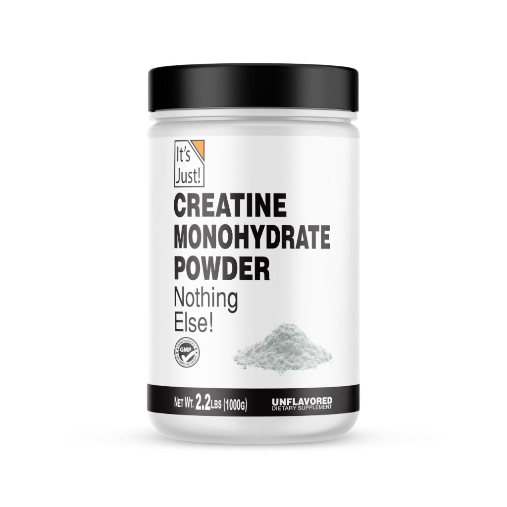It's Just! Creatine Monohydrate Powder - Unflavored, 200 Servings
