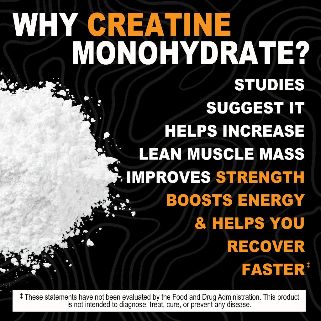 It's Just! Creatine Monohydrate Powder - Unflavored, 200 Servings