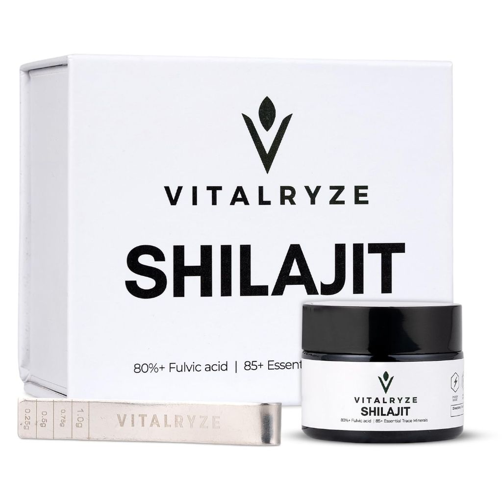 VITALRYZE High Potency Himalayan Shilajit Resin - 100svgs.