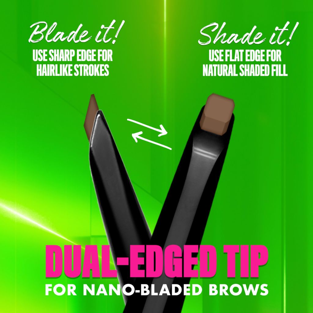 NYX Professional Makeup Blade & Shade Brow Pencil - Cool Ash Brown