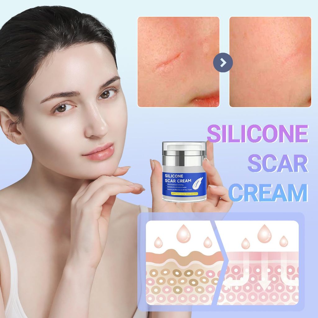 Silicone Scar Cream for All Scar Types - 1.94 oz.