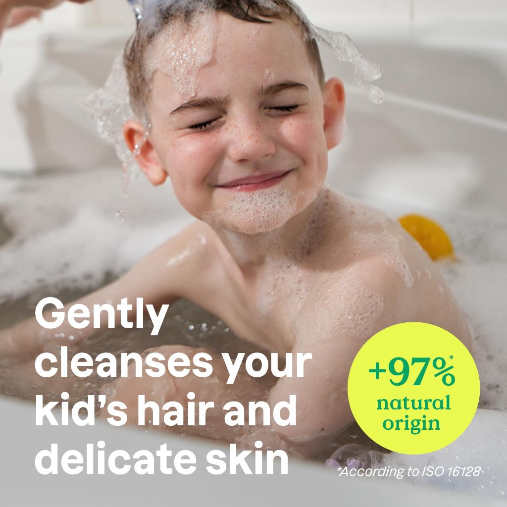 ATTITUDE Super Leaves Kid's Shampoo and Body Wash - Blueberry, 16 fl. oz.