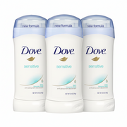 Dove Women's Anti-Perspirant Deodorant for Sensitive Skin - 2.60 oz Stick (3 Pack)