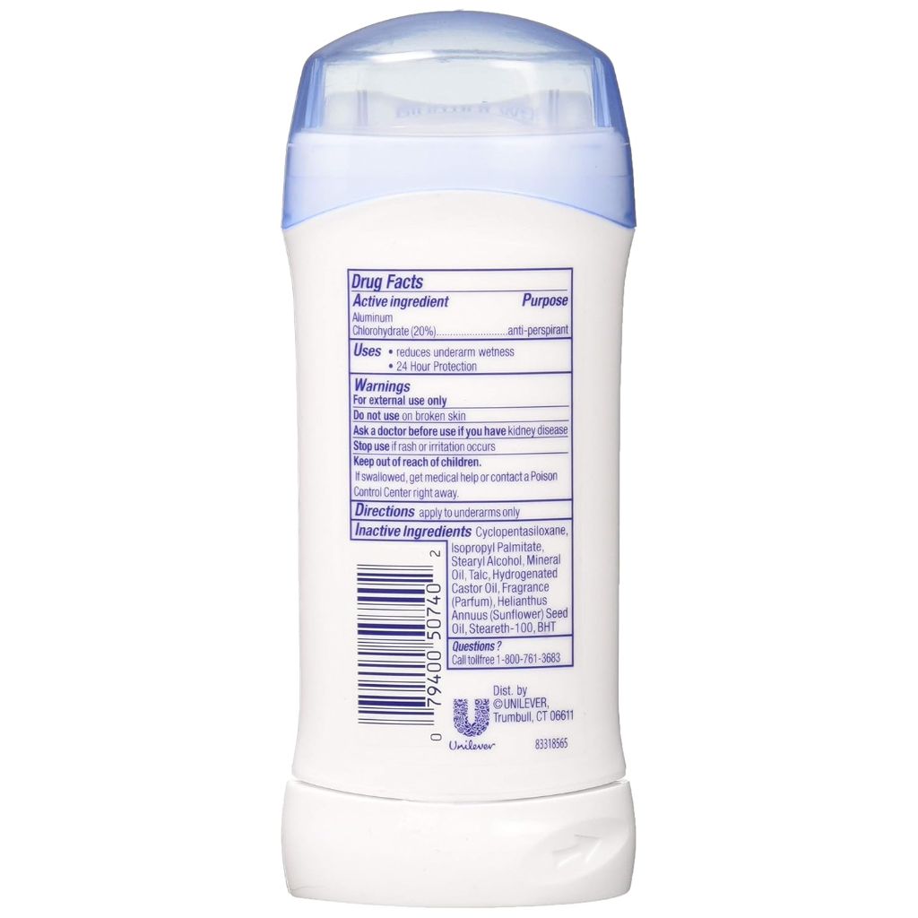 Dove Women's Anti-Perspirant Deodorant for Sensitive Skin - 2.60 oz Stick (3 Pack)