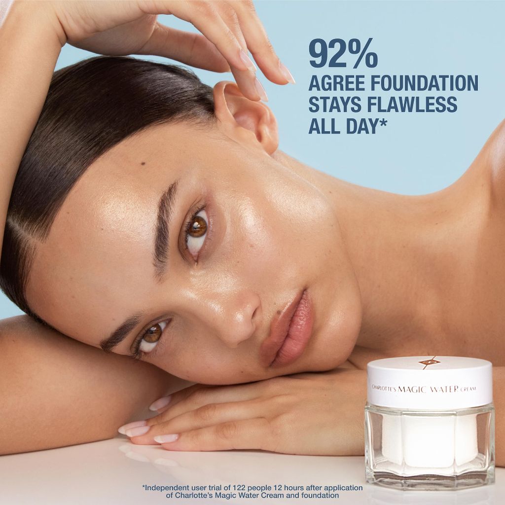 Charlotte Tilbury Magic Water Face Cream with Niacinamide & Biopeptide Complex (Fragrance Free) - 1.6 fl. oz.