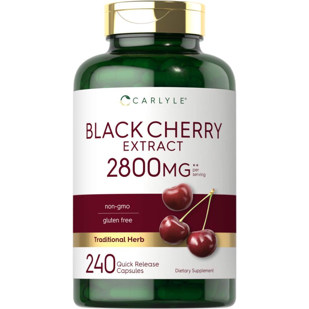 Carlyle Black Cherry Extract 2800mg - 240 Capsules