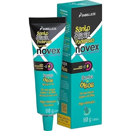 Embelleze Mystic Black Novex Oil Recharge Extra Conditioning Dose - 2.8oz