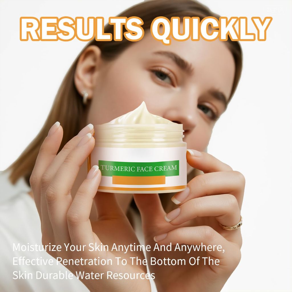 Turmeric Paraben-Free Moisturizing Face Cream - 50g