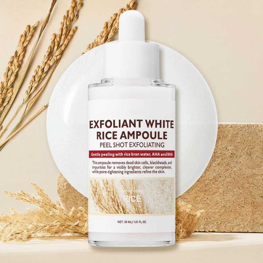 Eden Edges Exfoliant White Rice Ampoule w/Niacinamide - 2.71 fl. oz.