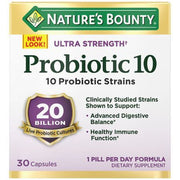 Nature's Bounty Ultra Strength Probiotic 10 - 30 capsules