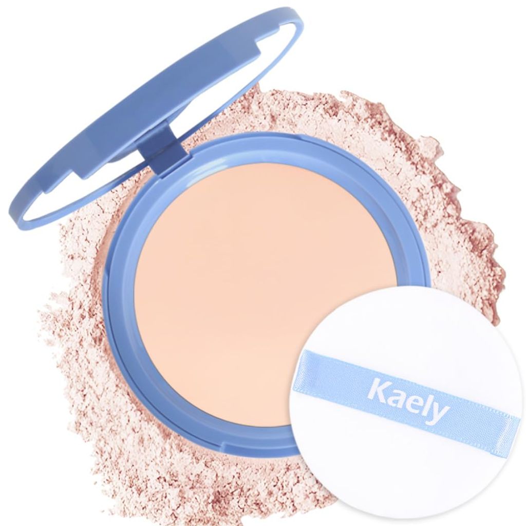 Kaely Lasting Waterproof Oil Control Matte Flawless Pressed Powder (0.35oz.) - 20 Ivory