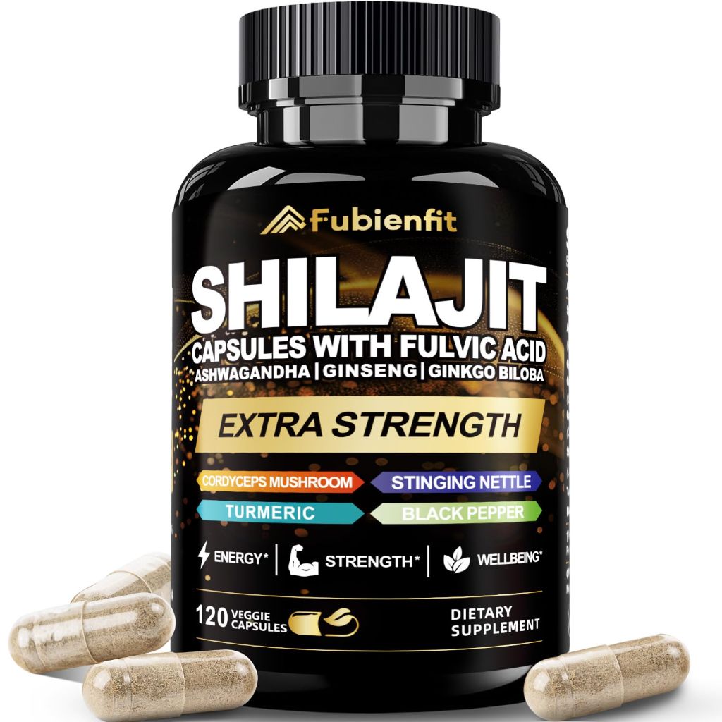 Fubienfit Shilajit Extra Strength - 120 Capsules