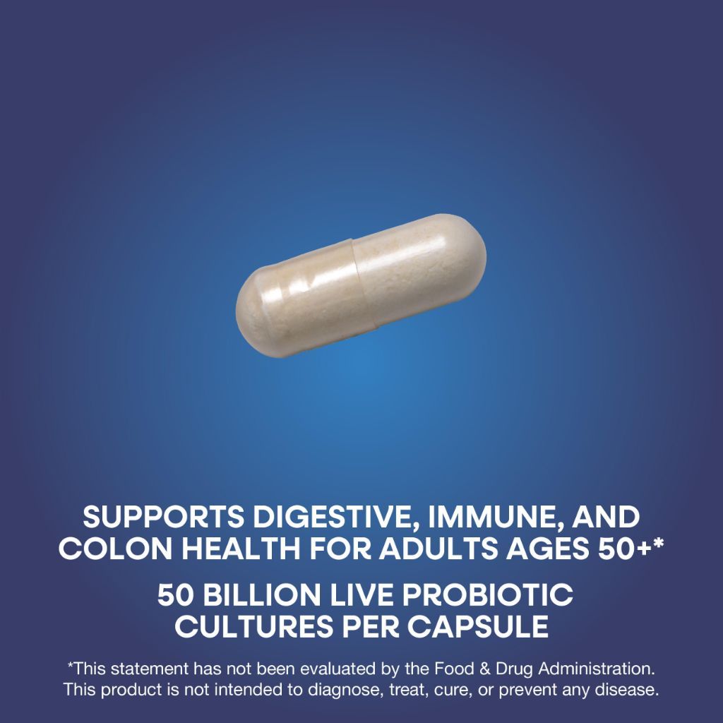 Nature’s Way Adults 50+ Fortify Extra Strength Probiotic - 30 Delayed-Release Capsules