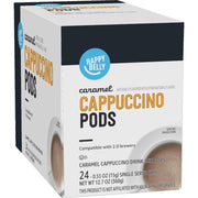 Happy Belly Caramel Cappuccino Keurig K-Cup Coffee Pods, 24ct.
