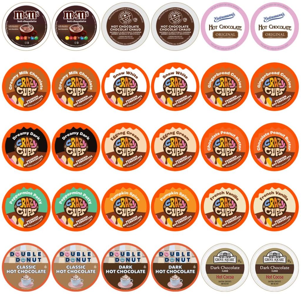 Perfect Samplers Hot Chocolate Variety Pack Keurig K-Cup Pods - 30ct.