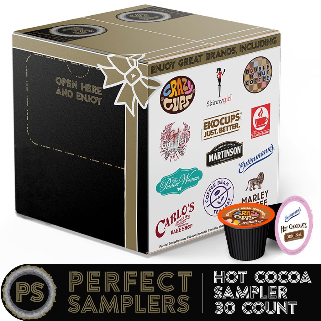 Perfect Samplers Hot Chocolate Variety Pack Keurig K-Cup Pods - 30ct.