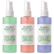 Mario Badescu Facial Spray Trio: Cucumber, Rose, Lavender - 4 fl. oz. ea.