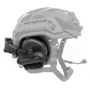 EARMOR M32X Tactical Headset with ARC Rail Helmet Mount Adapters - Black