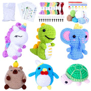 BOLDNOVA Crochet Kit for Beginners 6PCS