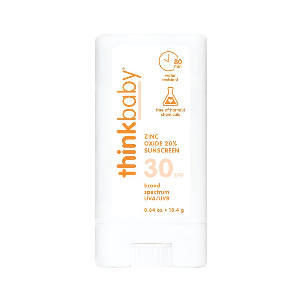 Thinkbaby SPF 30 Zinc Oxide Sunscreen Stick - 0.64oz