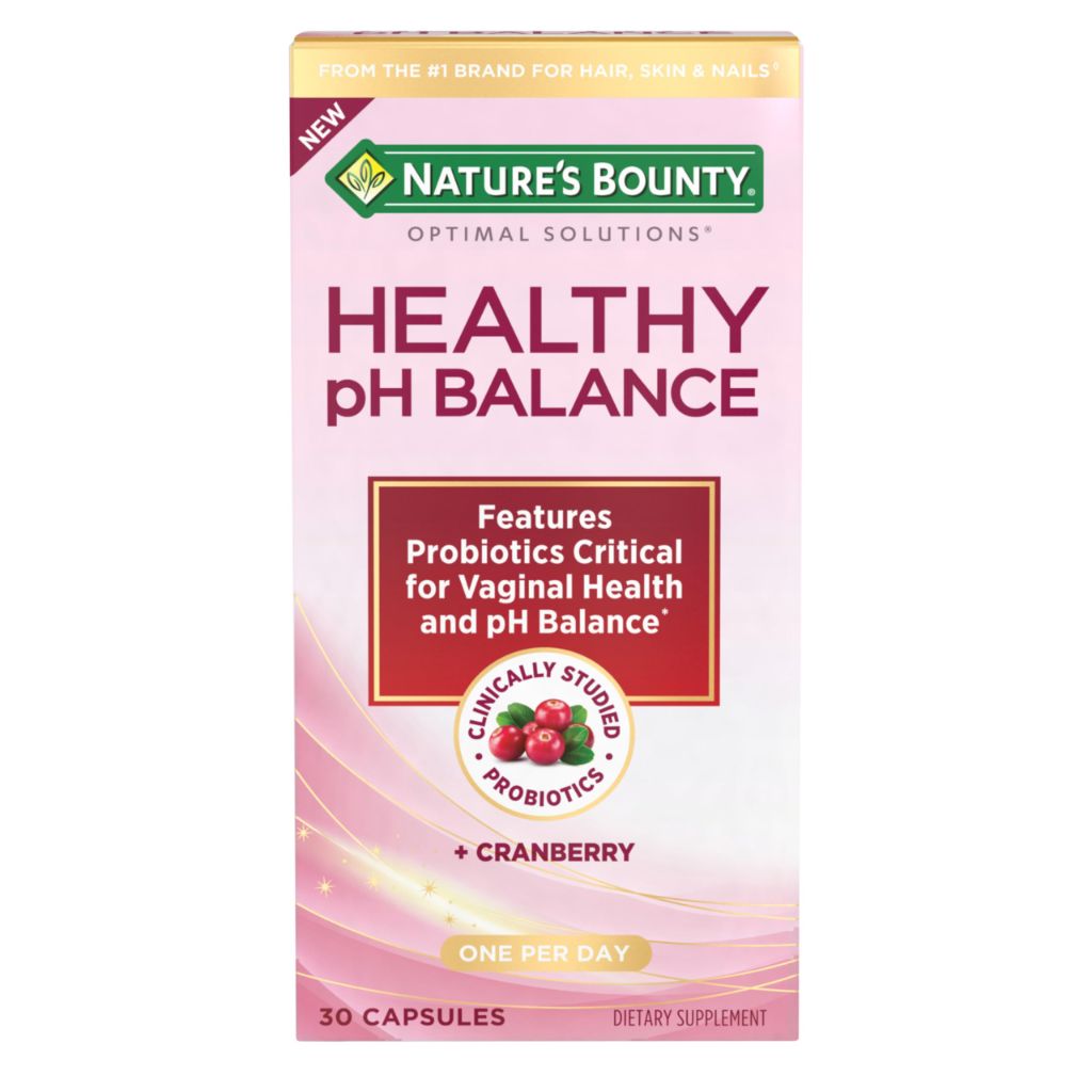 Nature's Bounty Women's Healthy pH Balance w/Cranberry - 30 Capsules