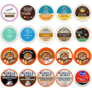 Perfect Samplers Coffee, Cocoa, & Tea Sampler Variety Pack Keurig K-Cup Pods, 20ct