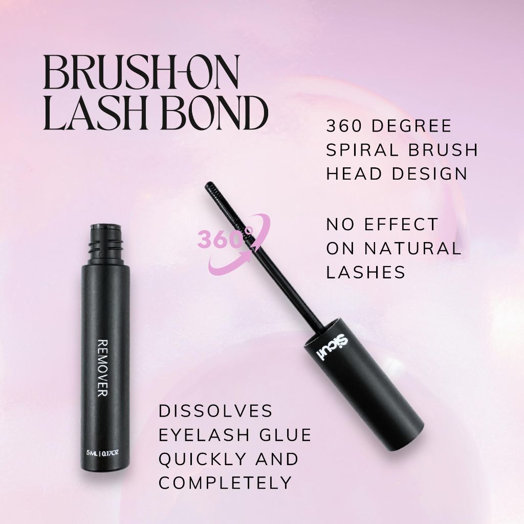 Sicurl Lash Remover for Extensions Infused with Rose Geranium Oil - 0.17 fl. oz.