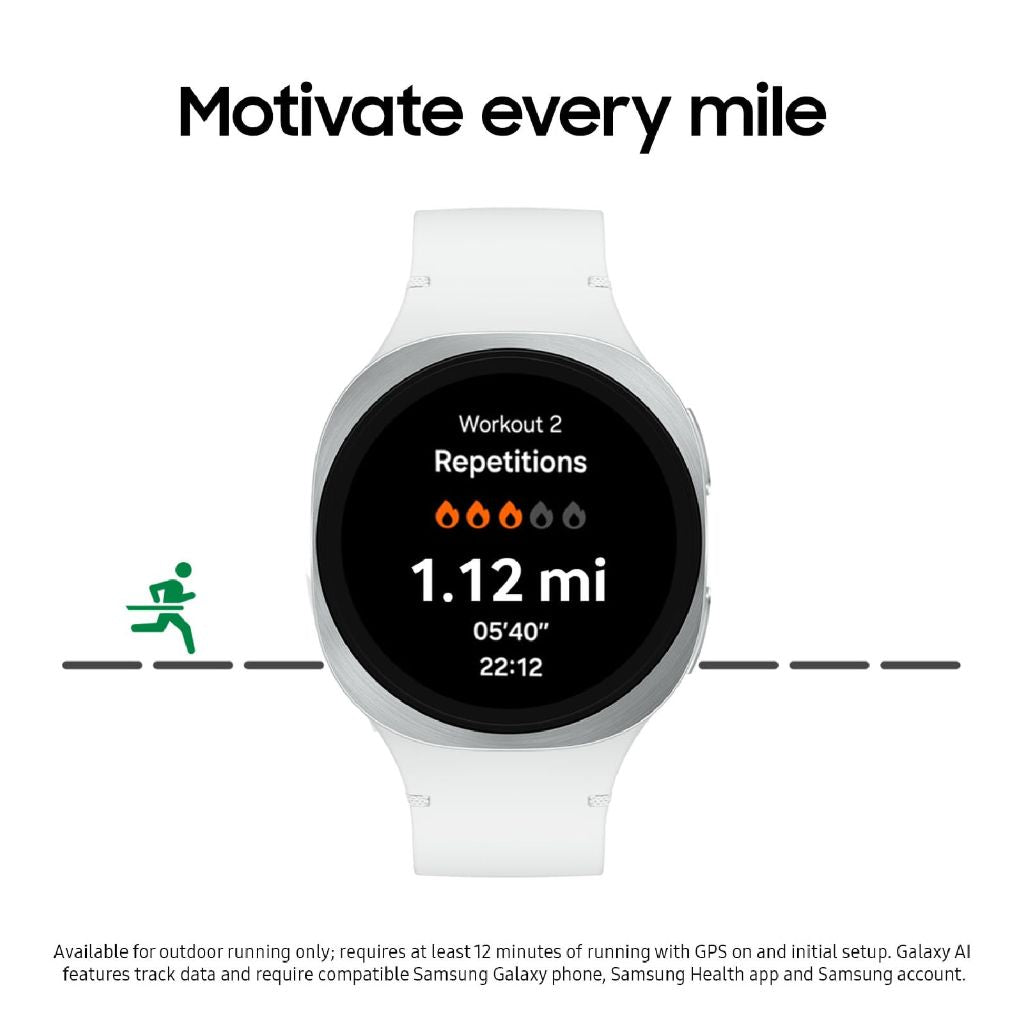 Samsung Galaxy Watch 8 (2025) 40mm Bluetooth Smartwatch - White