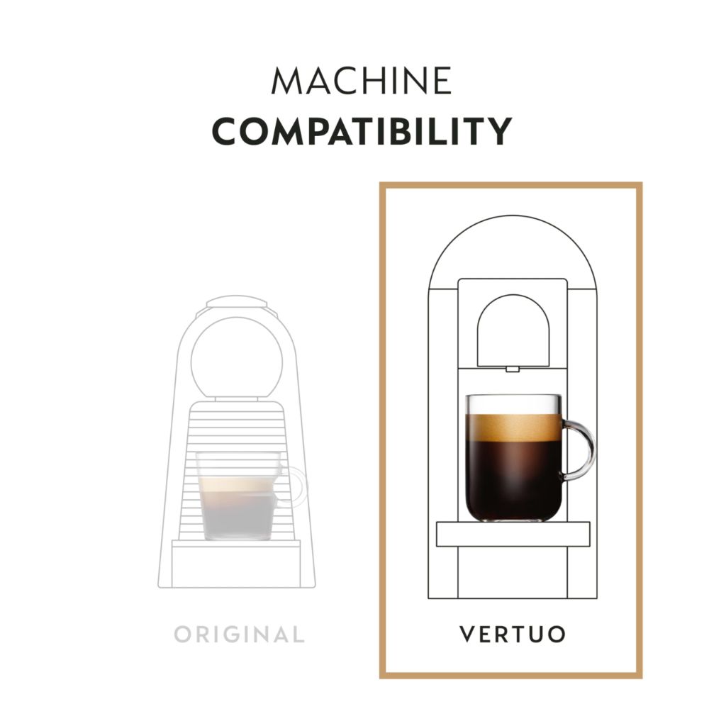 Nespresso Capsules Vertuo, Golden Caramel, Medium Roast Coffee Pods - 30ct (Brews 7.8oz.)